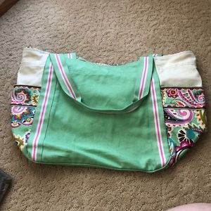 Large Vera Bradley Tote Bag
